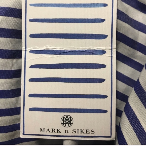 - NWT - M.D.S Stripes Ruffled Maxi Dress - Picture 7 of 8